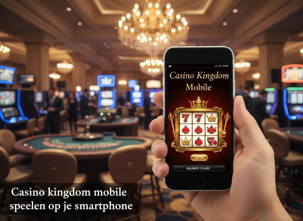 Casino kingdom mobile spelen op je smartphone